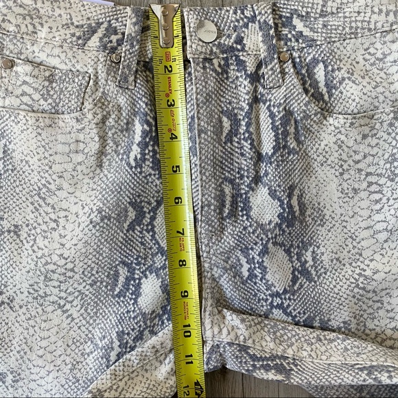 JOE'S The Luna High Rise Cigarette Jean Pristene Snake SZ 24 NWT - Picture 14 of 15
